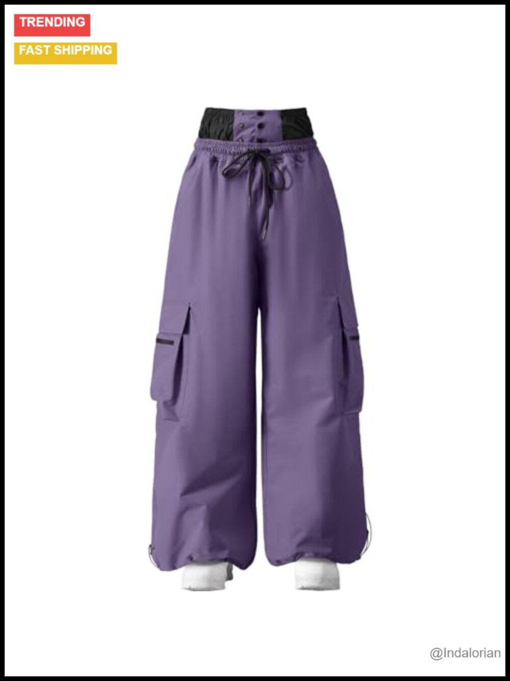 Baggy Snowboard Pants Insulated Waterproof Ski Pants Women
